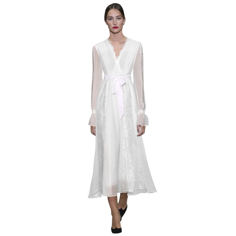 sheer chiffon dress