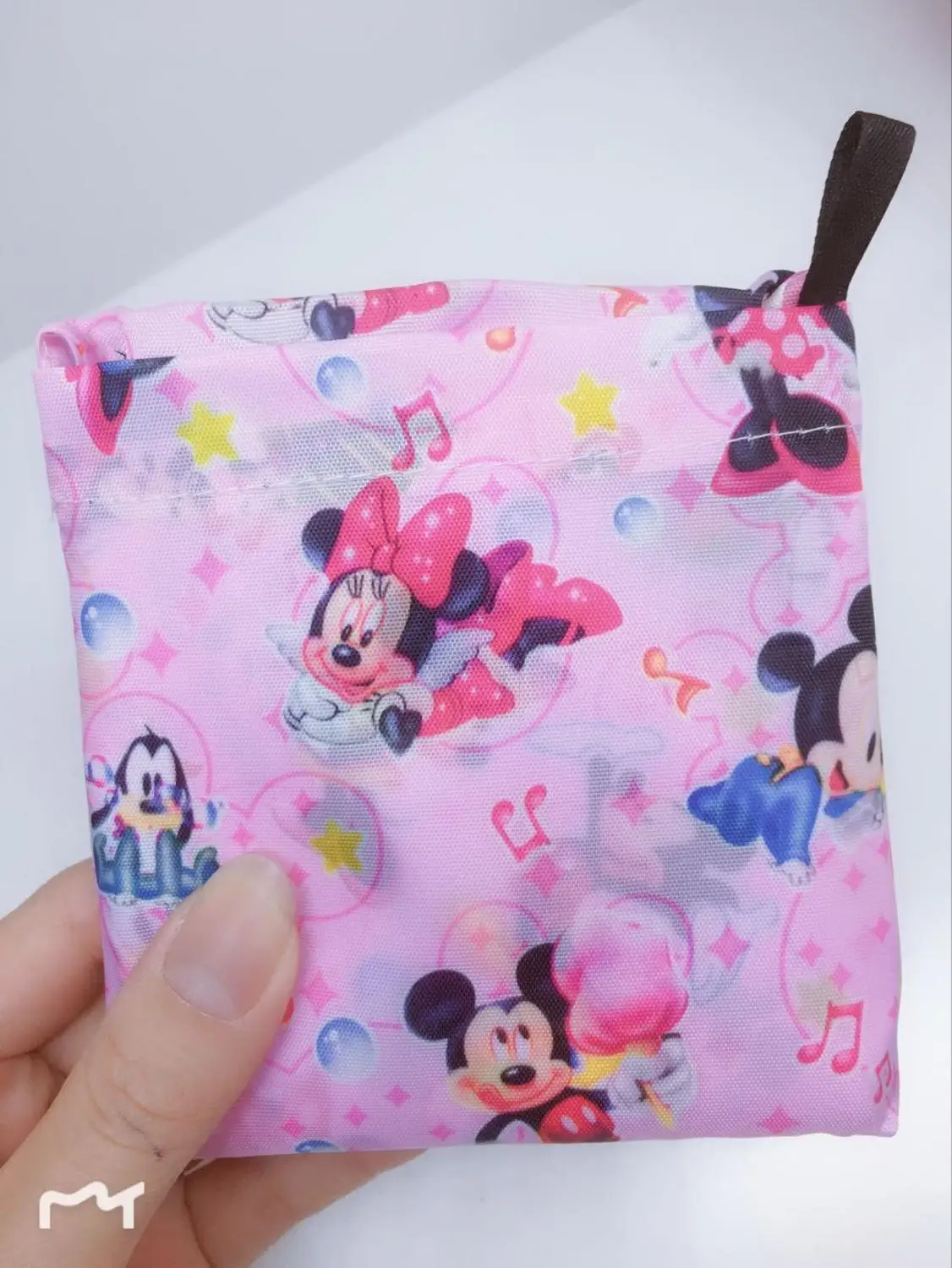20 Disney мультфильм складывающаяся сумка для покупок Микки Маус мешок хранения Высокая производительность зеленая сумка ручной мультфильм плеча - Цвет: 20