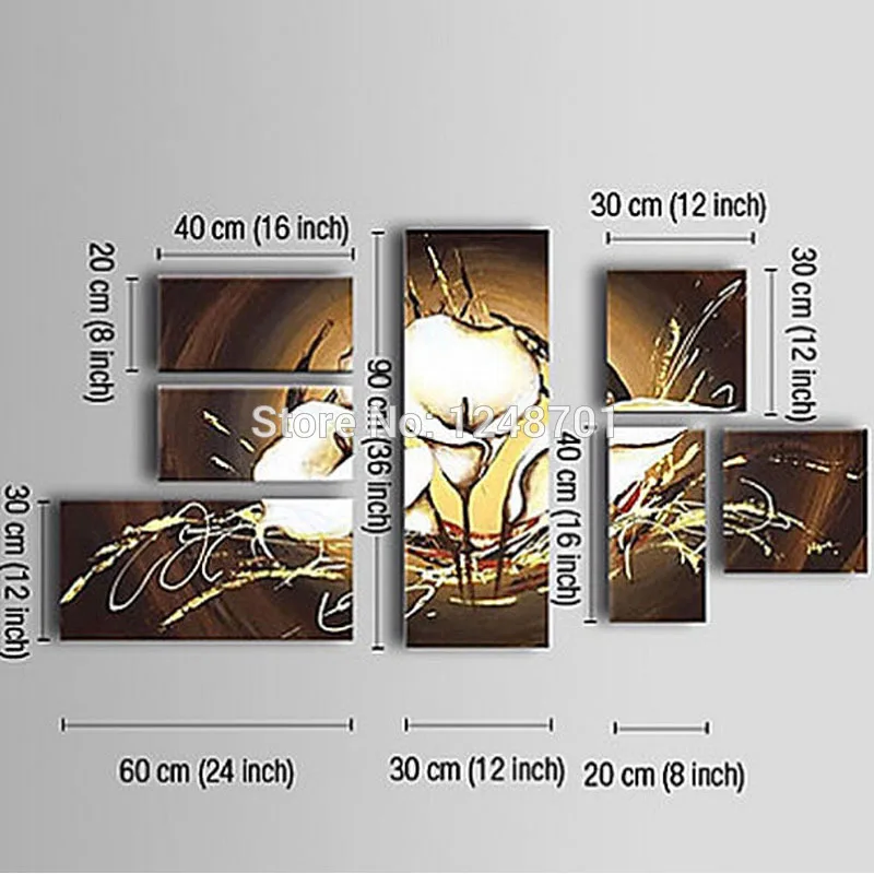 Large Wall Art Painting, Floral Oil Painting, Office Art, Office Painting, Office decor, Home decor, Abstract Oil Paintings, Tree painting1