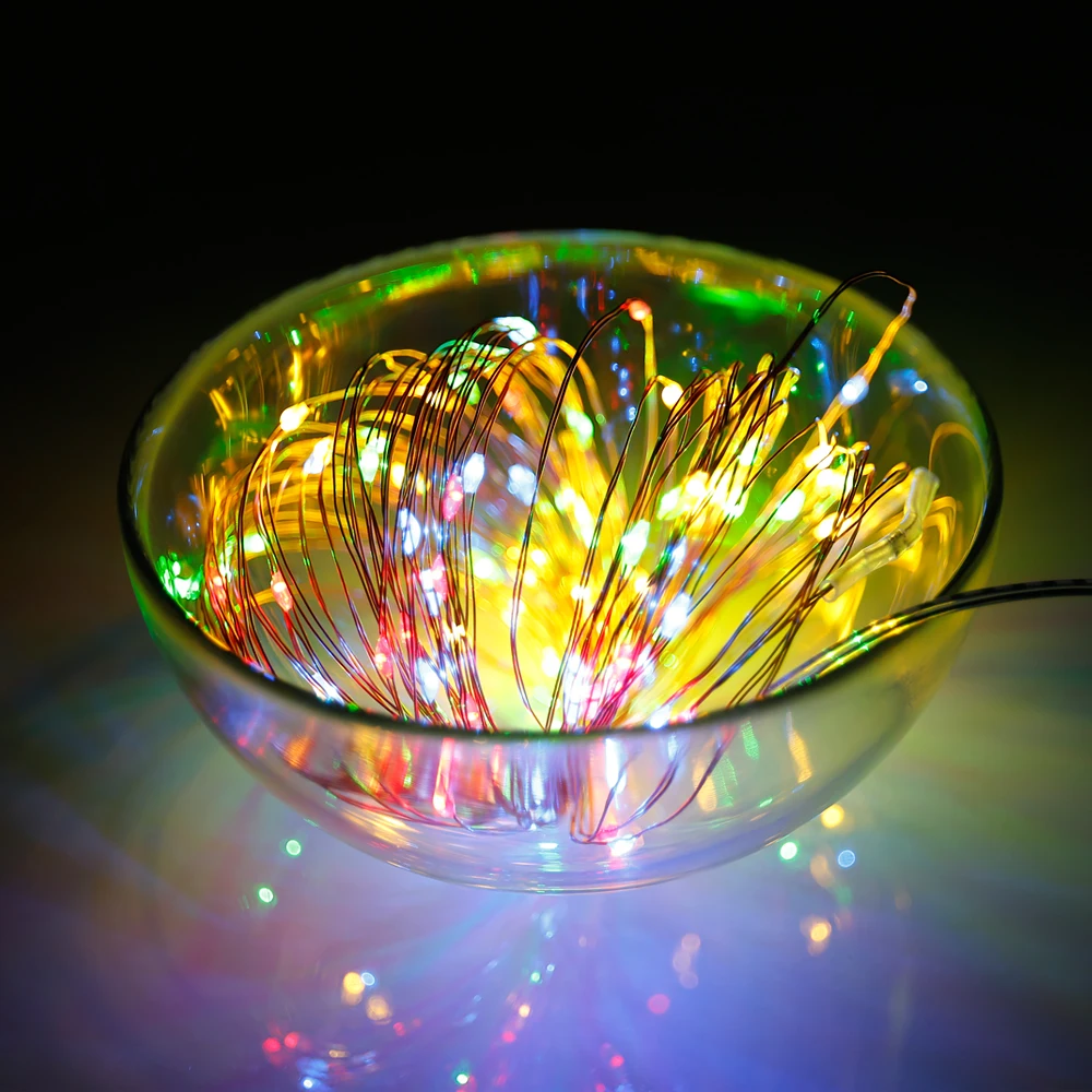 Tiras de Led iluminação do feriado de fadas Vida Média (hrs) : 100000
