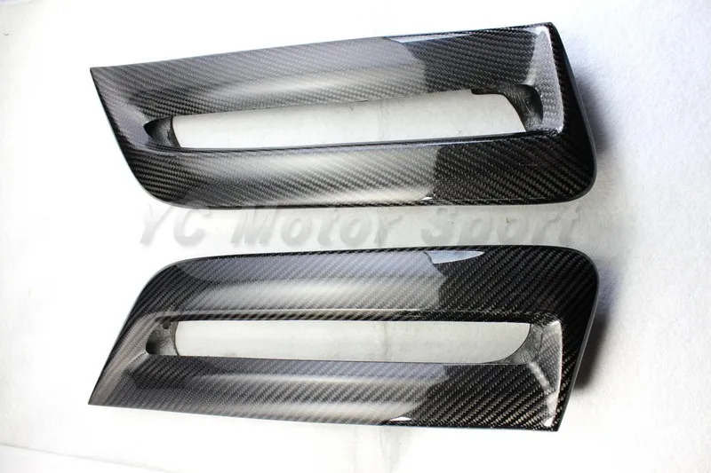 2008-2012 Mitsubishi Lancer Evolution EVO X Charge Speed Style Hood Vents CF (1)