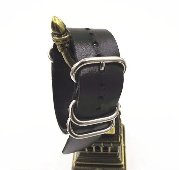 Ремешки Zulu натуральная кожа- 10 шт./лот Высокое качество 20 мм часы с ремешком NATO band ремни NATO ремешок для часов-4111302