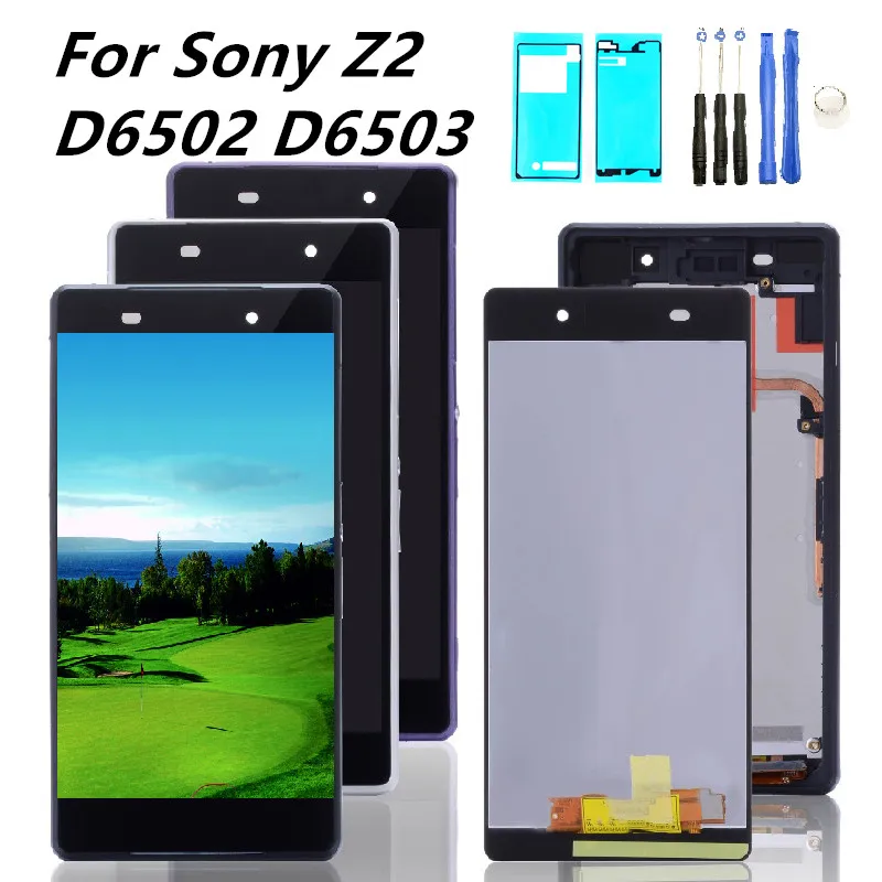

D6502 lcd For SONY Xperia Z2 LCD Display Touch Screen Digitizer For SONY Xperia Z2 LCD D6502 D6503 D6543 LCD Digitizer Sensor