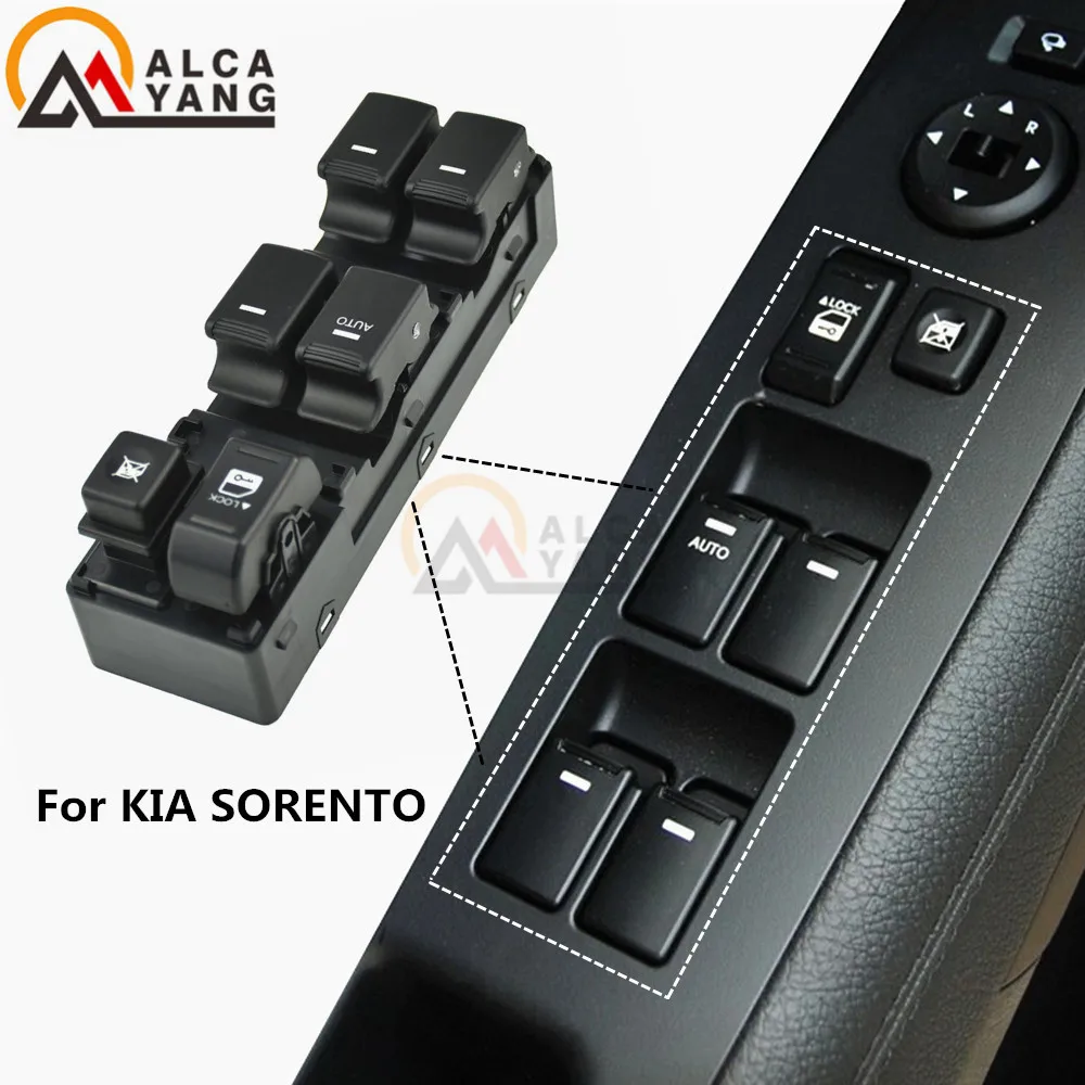  Drivers side left master window Glass lifting control switch for kia Sorento 2009 2010 2011 2012 20