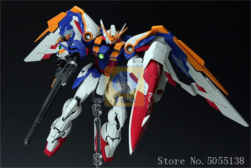 Bandai Gundam модель в наличии сборе 23714 мг 1/100 крыло Ver.Ka искусственная фигурка аниме