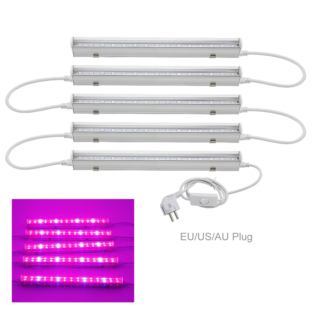 LED Grow Light Full Spectrum T5 Tube LED Indoor Plant Lamp ...