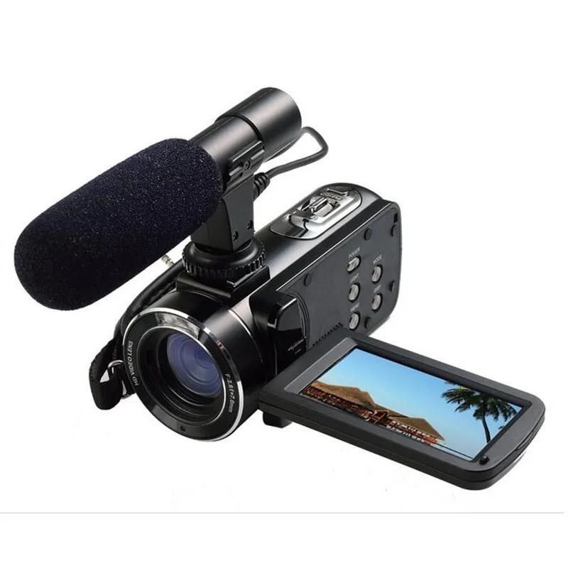 Super 24mp FHD 1080p Professional Digital Video Camera With 3.0"Touch Display