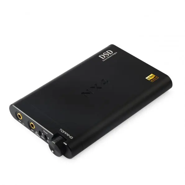 Topping NX4DSD Portable Audio DSD DAC Amplifier Headphone Earphone HIFI Digital Stereo Audio AMP for Iphone Black