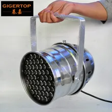 Цена со скидкой 100 блок 200 W RGBW светодиодный диджей освещение на сцену Алюминий серебристо-белый PAR64 DMX512 вечерние показать Xmas с новой уникальной технологией рассеивания света свяжитесь с нами