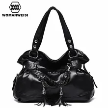 2017 Hot Sale Luxury Brand Tassel Women Bags Leather Handbags Famous Designer Classic Female Messenger Shoulder Bag Bolsos Lady