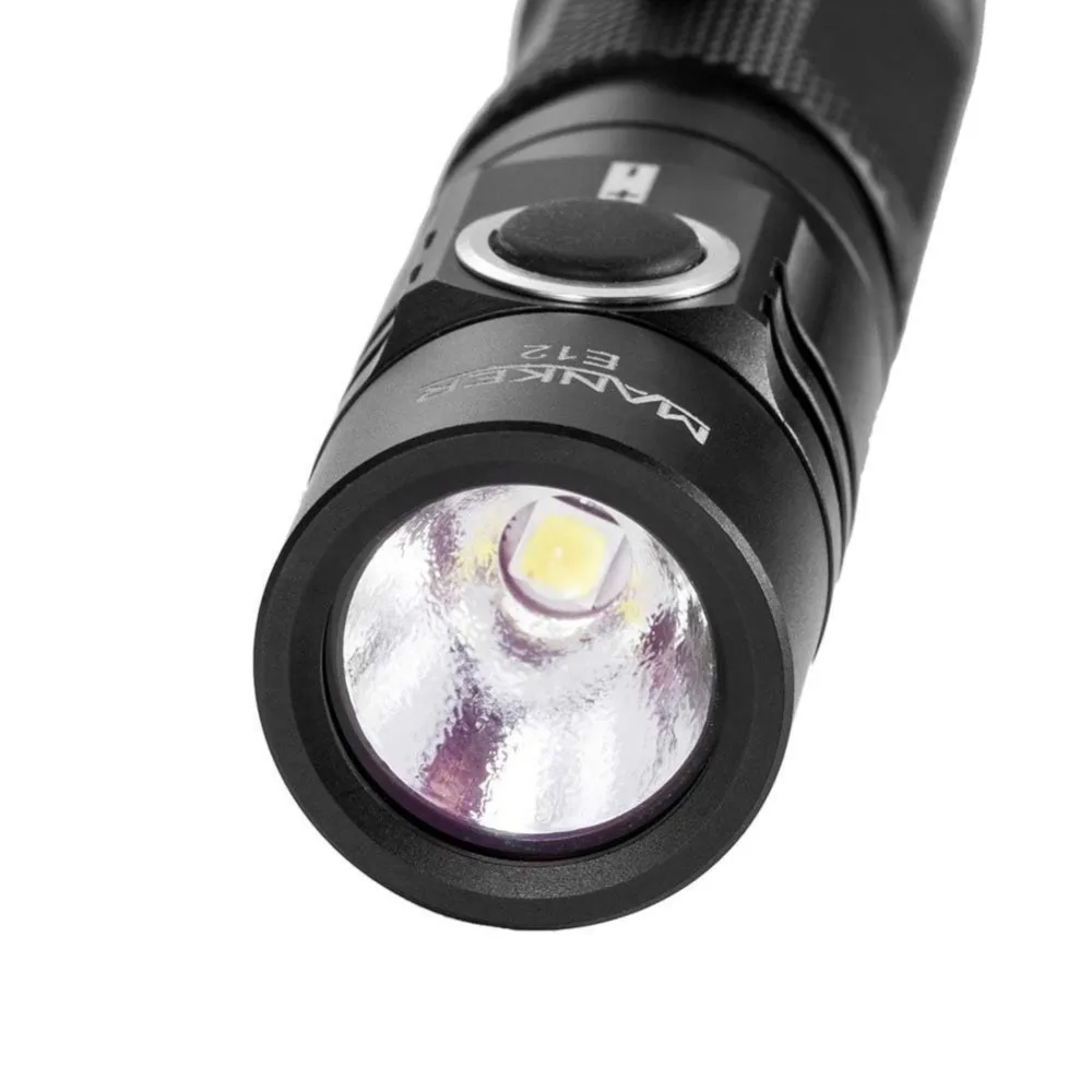 Светодиодный тактический фонарь MANKER E12 650 лм 2 батарейки АА светодиодный CREE V5 2X AA