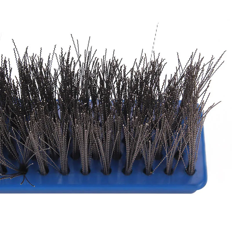 

10 Inch Wide Swimming Pool Spa Algae Brush with Stainless Steel Bristles PAK55
