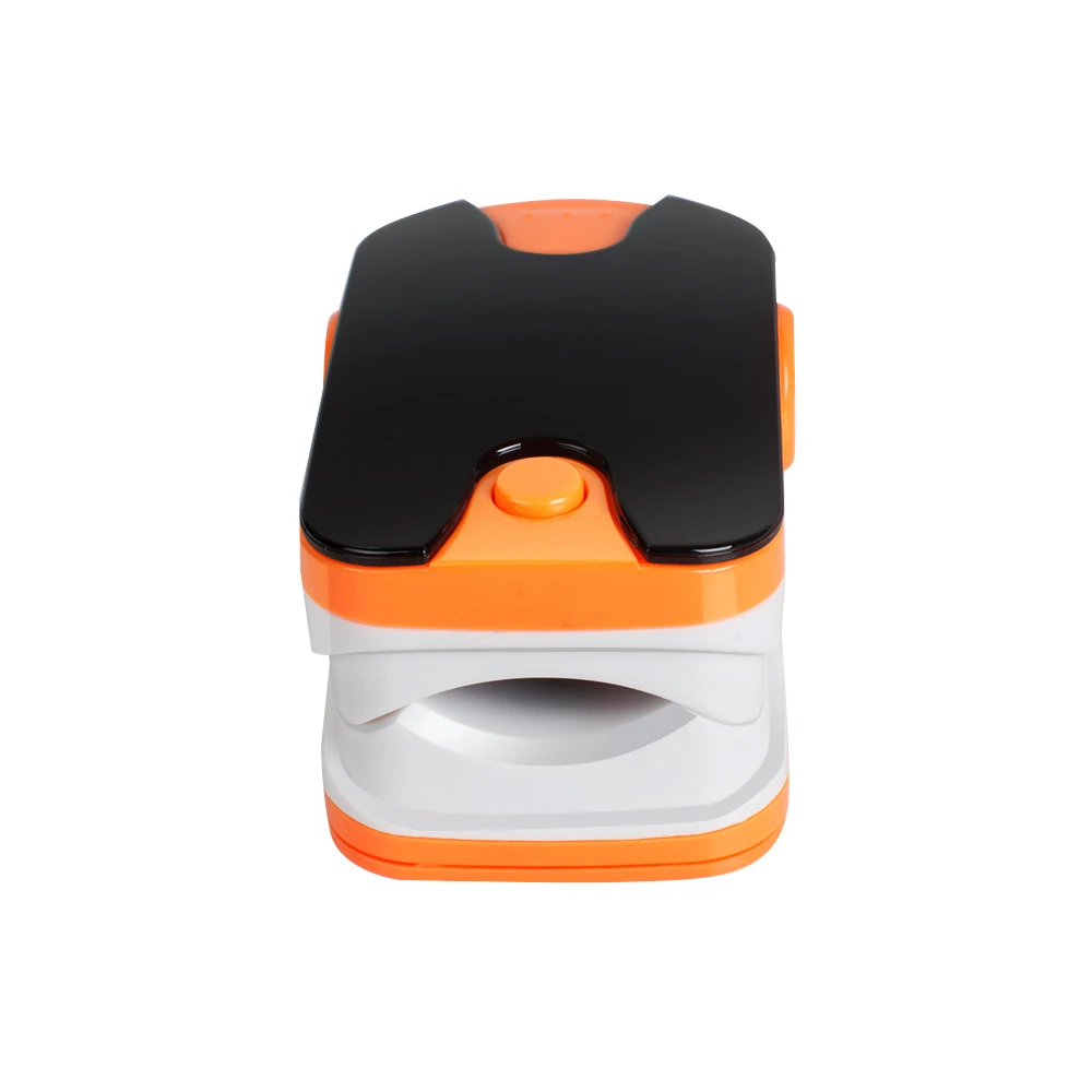Оранжевый 8R3 Портативный Цвет OLED палец пульсоксиметр 4 параметра SPO2 PR, PI дыхания Rate Monitor
