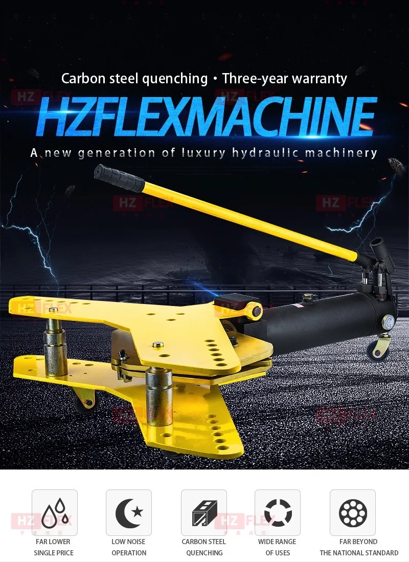 Hydraulic pipe bending machine 1