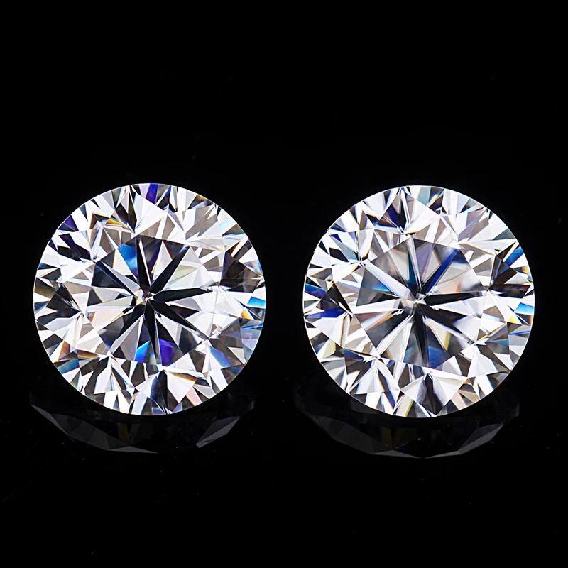 1.5ct EF моиссаниты круглой формы 7 5 мм ювелирные изделия делая драгоценные камни|round