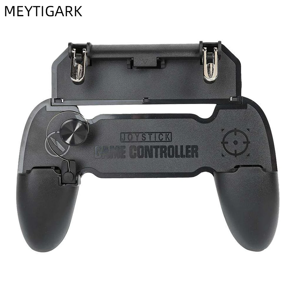 

Mobile Gamepad Trigger Controller PUBG Gaming Gamepad W11 + Joystick Metalen L1 R1 Game Shooter For iPhone Android Phone