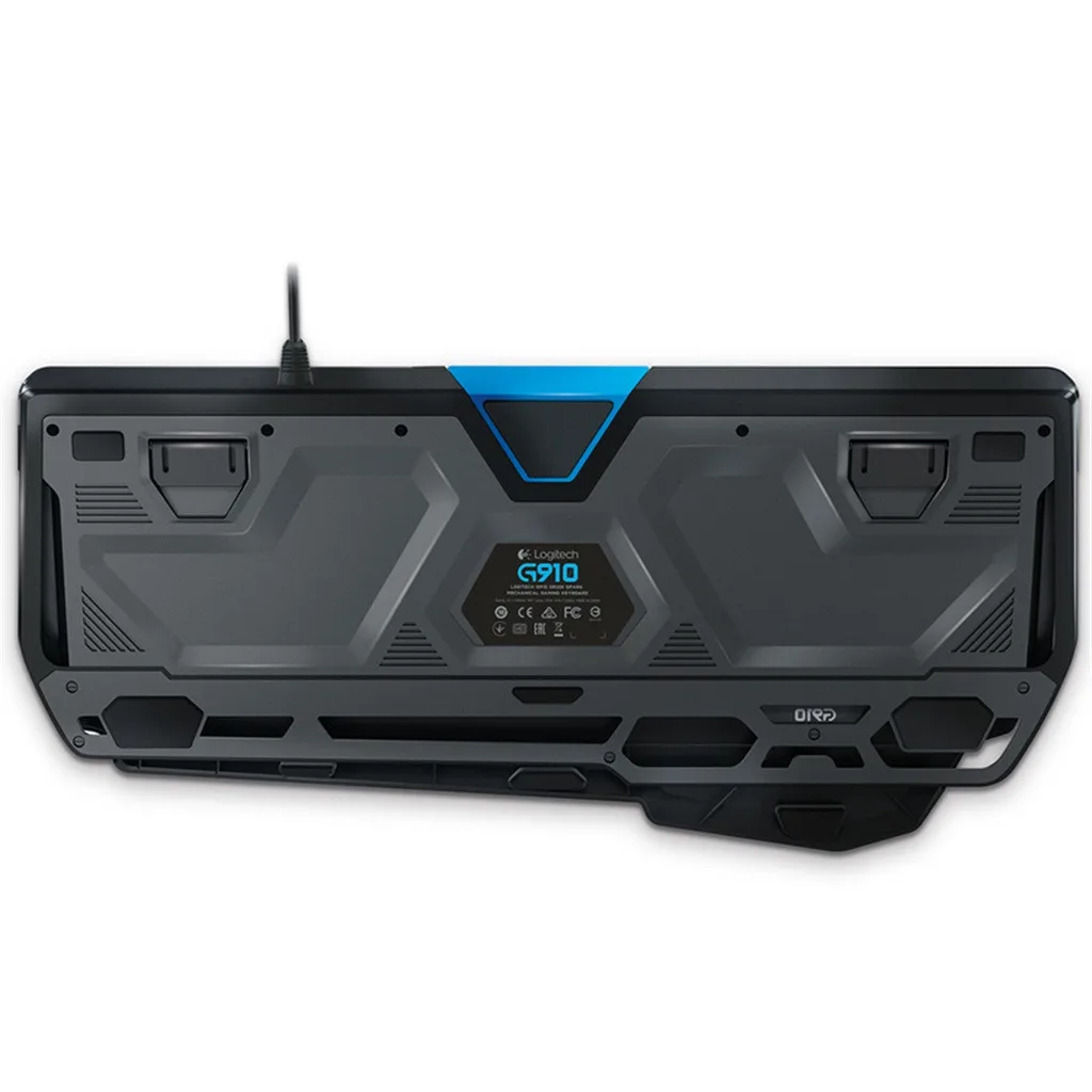100% Logitech G910 Проводная игровая Механическая программируемая клавиатура с RGB