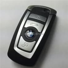 10pcs/lot Remote Control Protecting Case Smart Key Holder Fob For BMW 1 3 5 6 7 Series replacement smart key cover fob