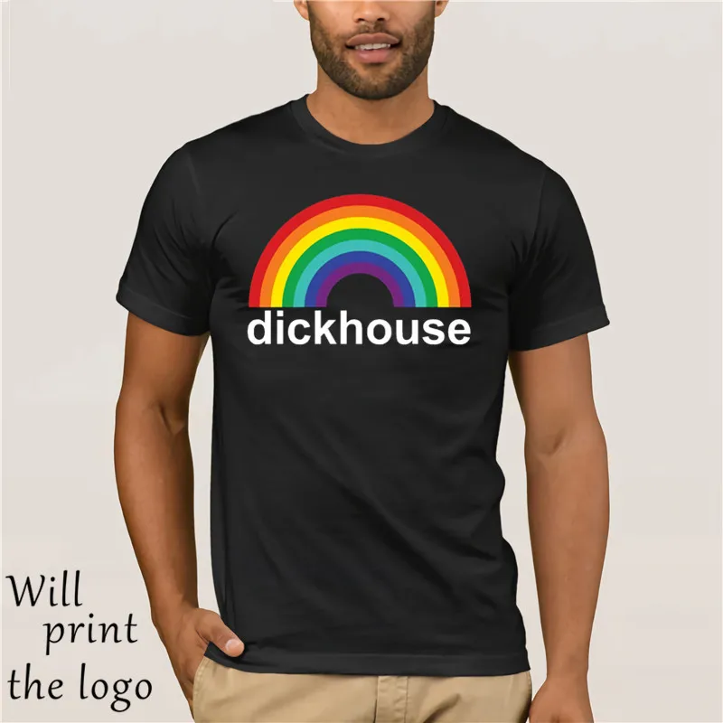 

T SHIRT - DICKHOUSE Cool Casual pride t shirt men Unisex New Fashion tshirt Loose Size top