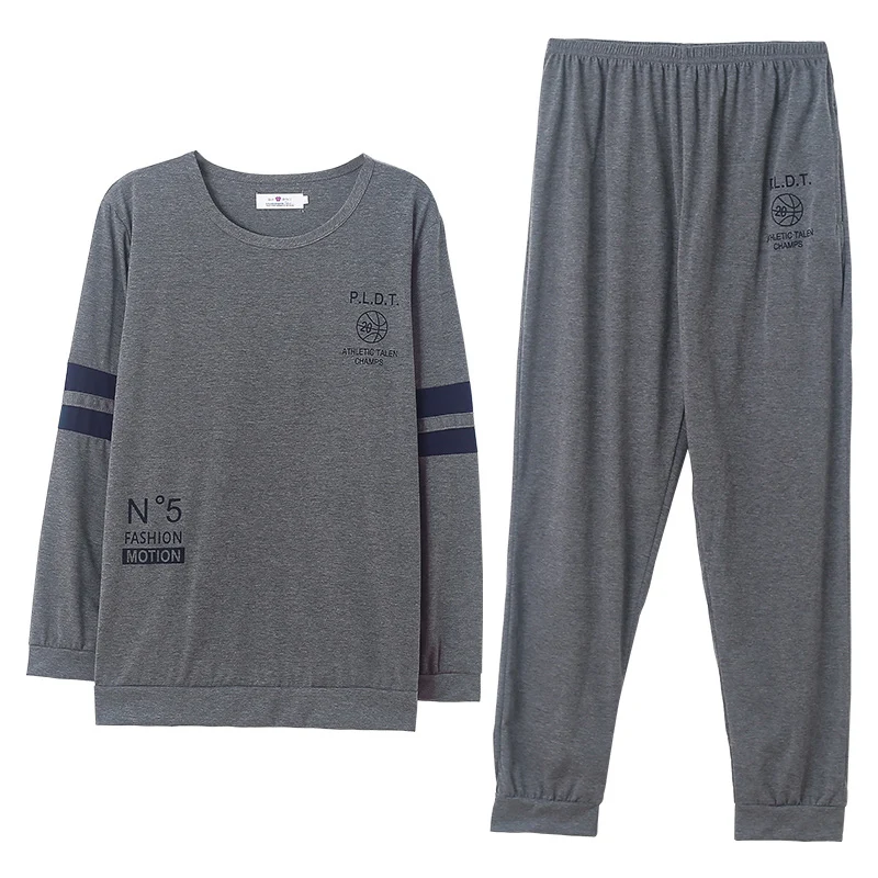 Yuzhenli Весна Для мужчин s Пижама пижамы хлопка Pijama Hombre мужские Пижамные наборы
