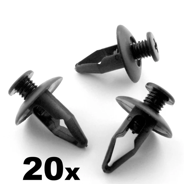 For Mazda Fender Wheel Arch Lining Splashguard Scrivets Plastic Rivet