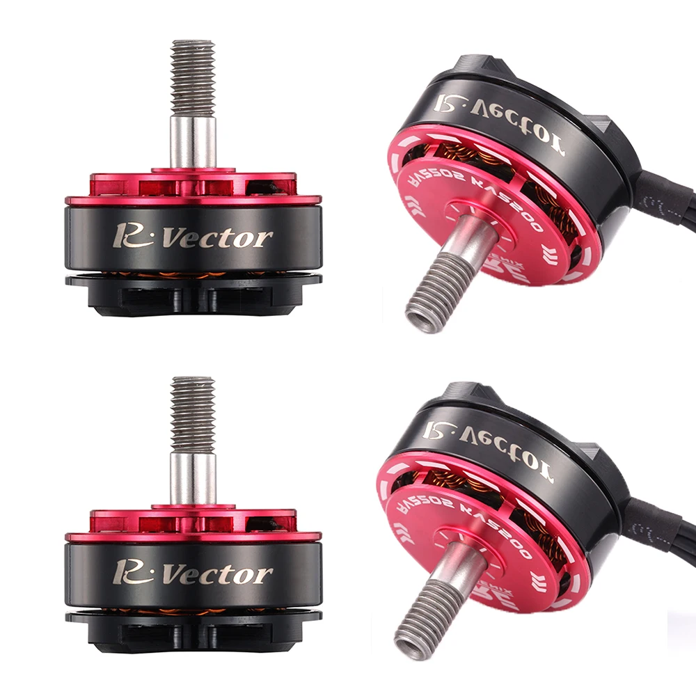 4 шт. бесщеточный мотор 2205 2300KV/2500KV фиолетовый/красный FIRE phonix RV двигатель RC FPV Drone