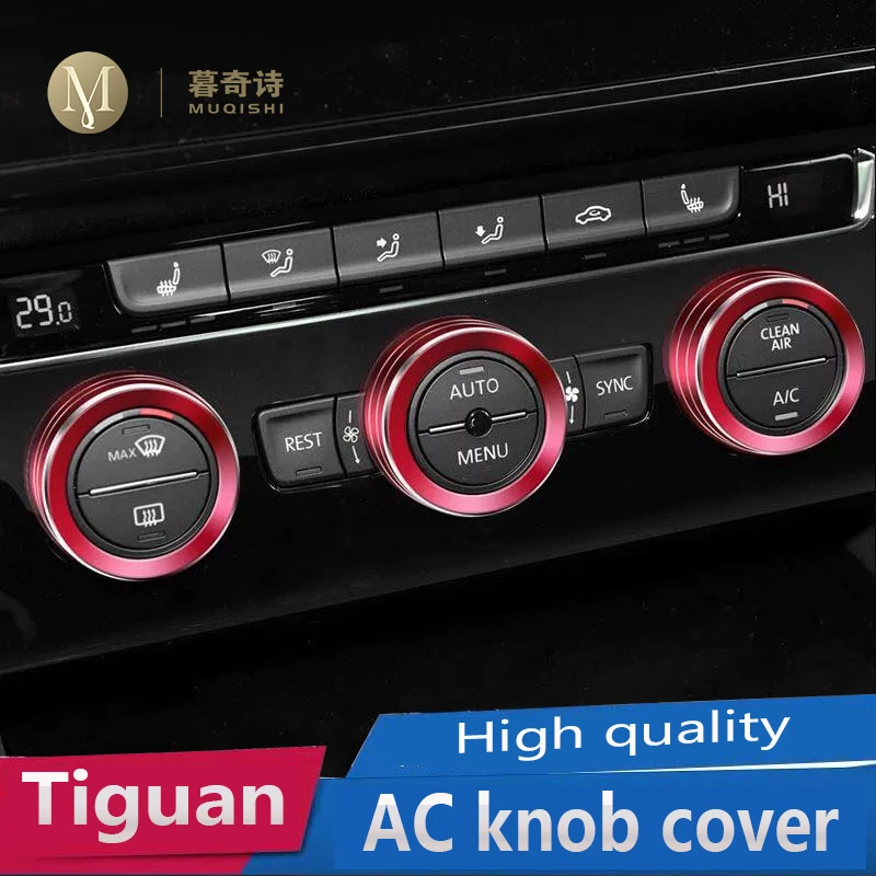 Для Volkswagen Tiguan Atlas t roc Ateca Passat B8 вариант ручка кондиционера декоративная крышка A/C