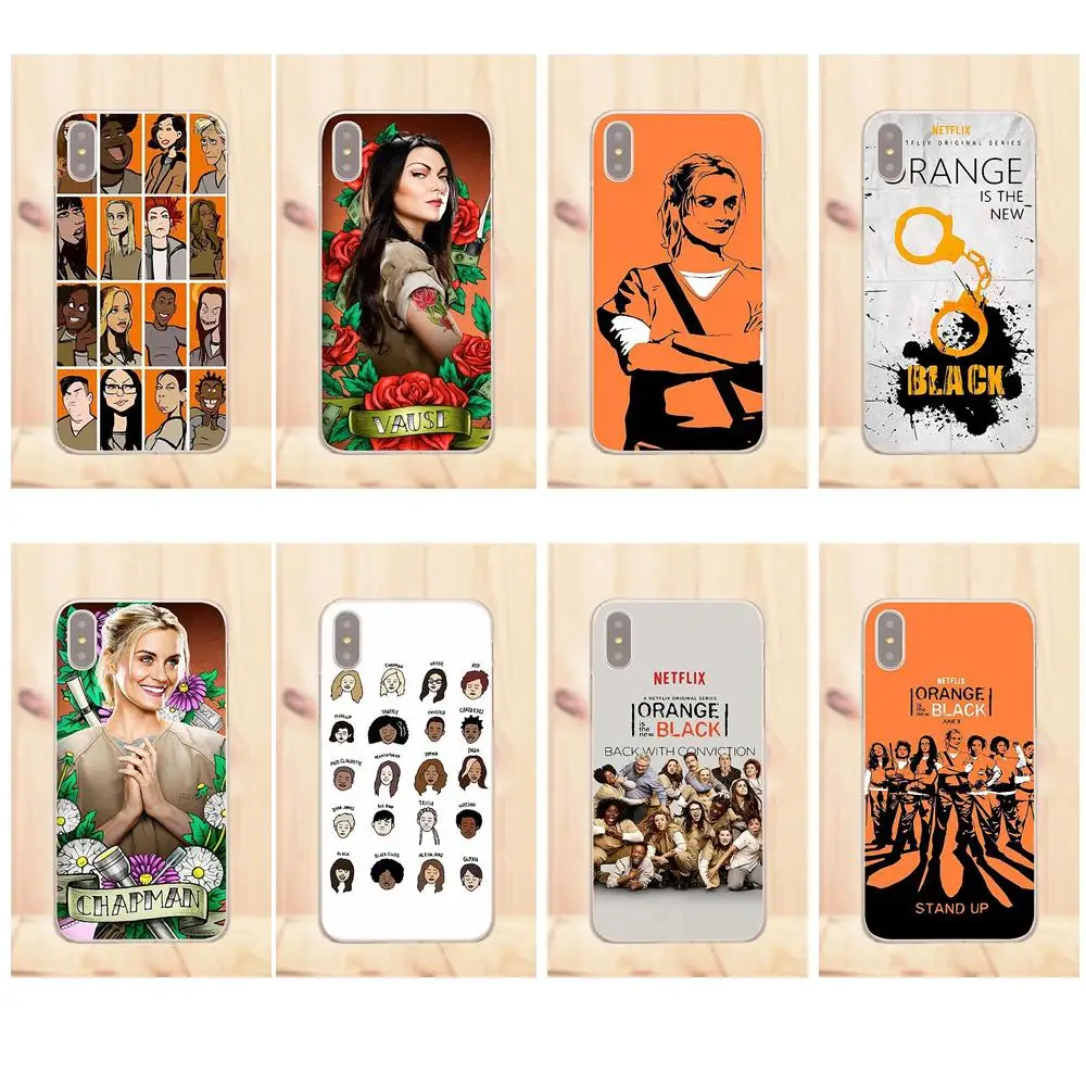

Soft New Style For Apple iPhone 4 4S 5 5C SE 6 6S 7 8 Plus X For LG G3 G4 G5 G6 K4 K7 K8 K10 V10 V20 Orange Is The New Black
