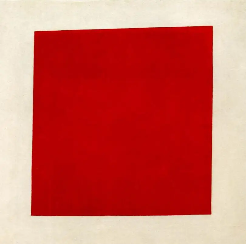 

High quality Oil painting Canvas Reproductions Red square (1915) By Kazimir Malevich hand painted