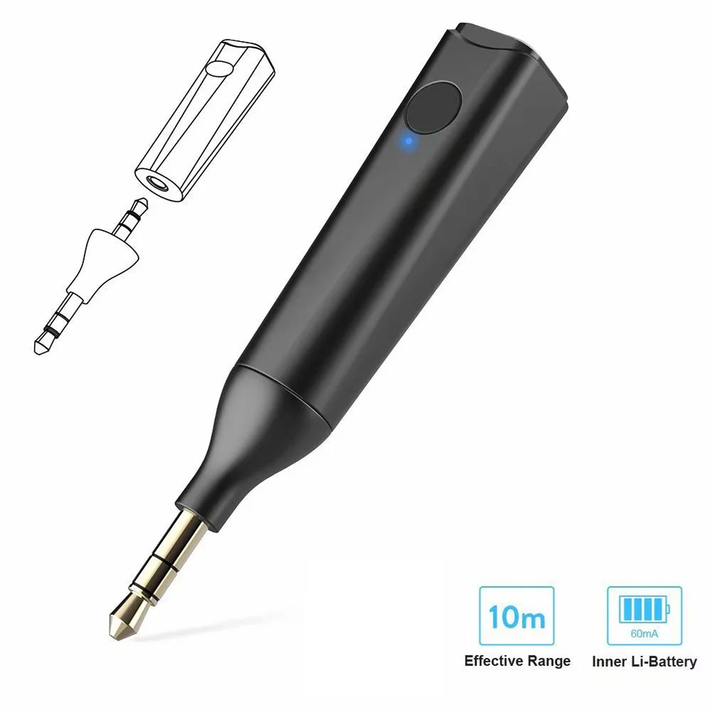 Миниатюрный аудиоприемник Bluetooth музыкальные звонки беспроводная передача
