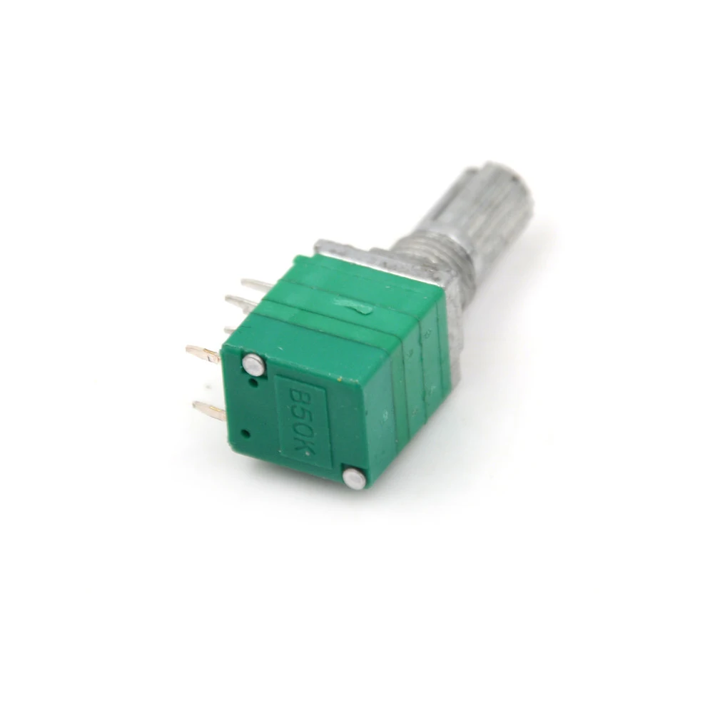 1 шт. 8pin RV097NS двойной потенциометр B50K с переключателем аудио/усилитель
