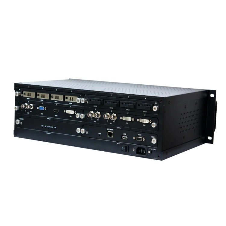 Комбинированный матричный коммутатор HD 8X8 разъем HDMI/DVI/VGA/AV/SDI 1080P видео RS232 Ethernet USB