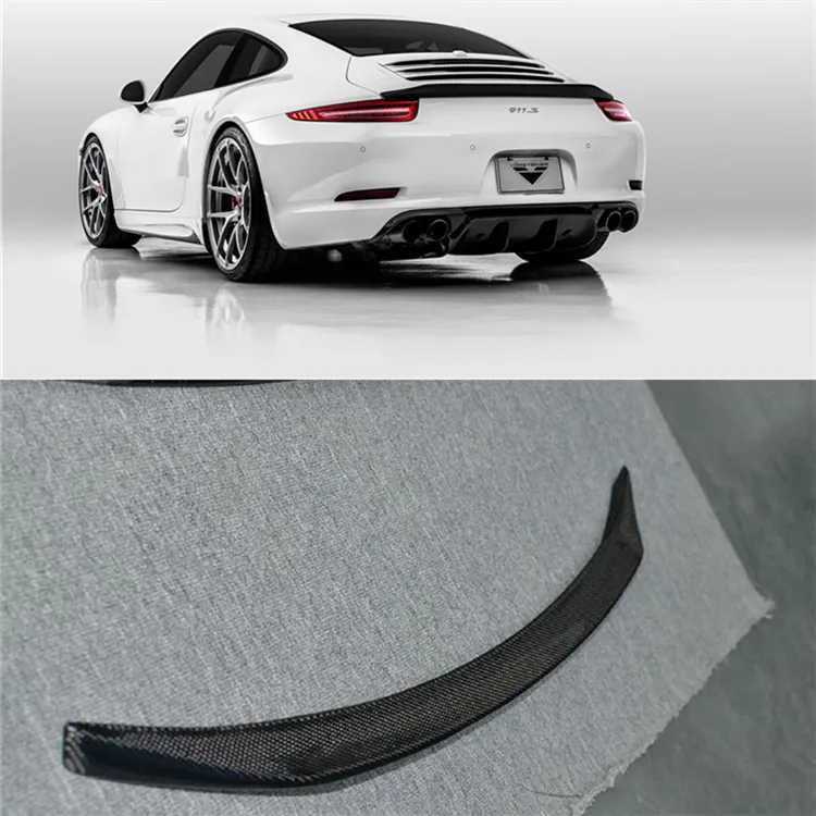 Корпус из углеродного волокна спойлер подходит для 2012- Carrera 911 991 заднее крыло VRS 911 V-RT стиль