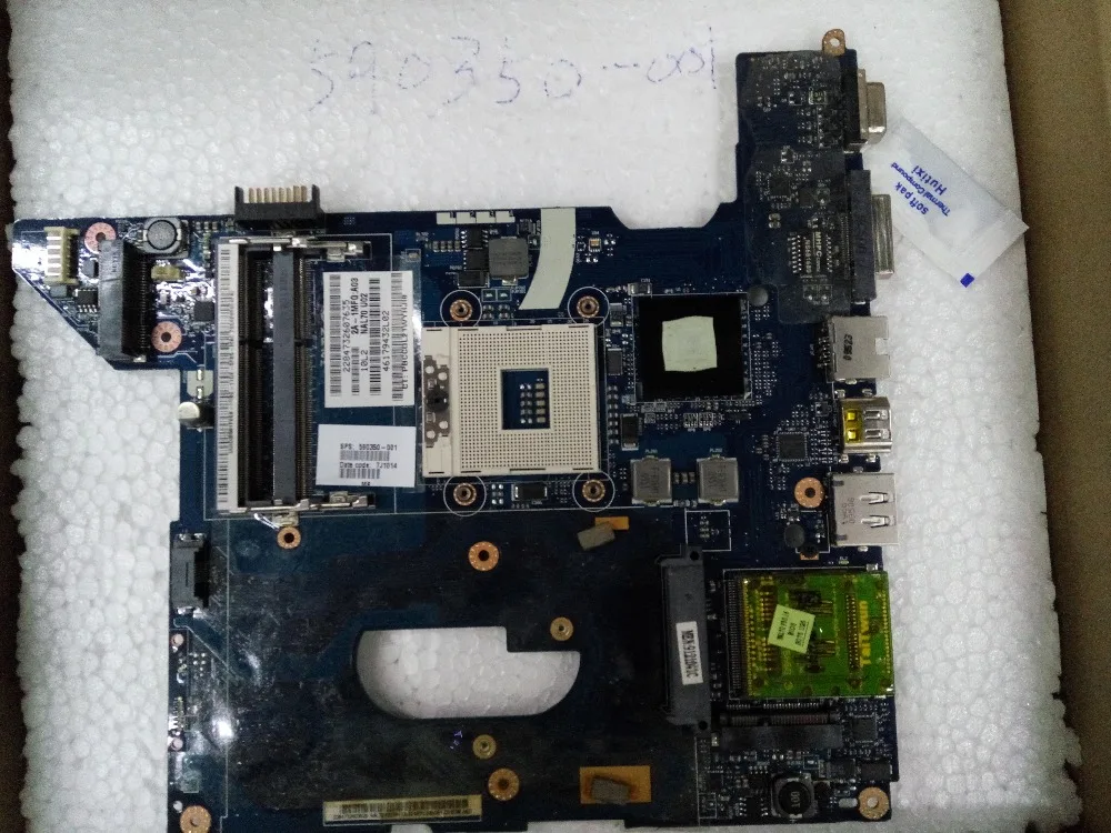 590350-001 LAP DV4 INT GM full test lap connect board connect with motherboard photo