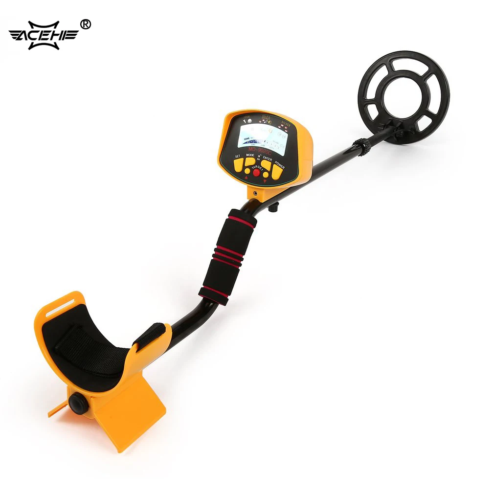 

ACEHE LCD Display 1PC Underground Metal Detector MD9020C Professional Portable Handheld Treasure Hunter Gold Digger Finder