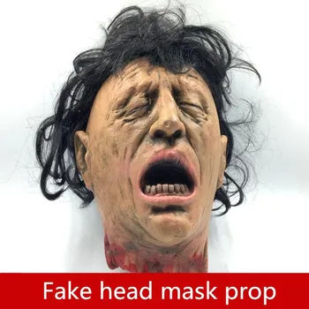 

9527 real life room escape props Terrorist fake head Terror theme chamber horror game Ghost eye escape room game