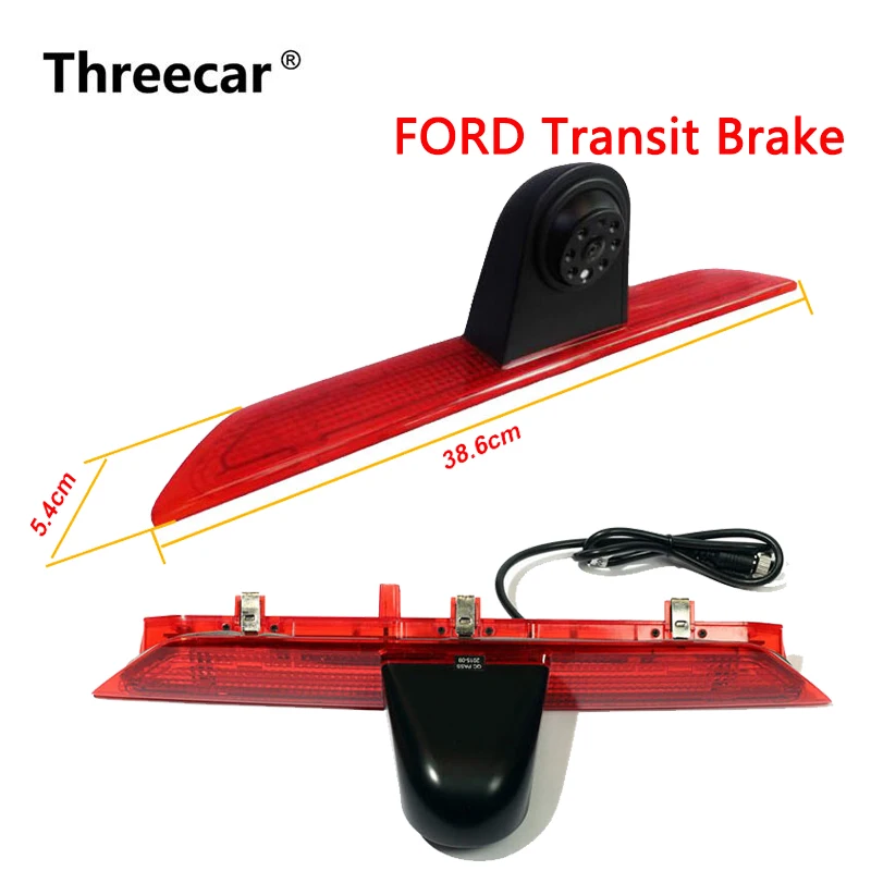 

LED Brake Light IR LED Brake Light Rear View Reversing Parking Camera with 7 Inch Monitor Kit for FORD Transit 2014 2015