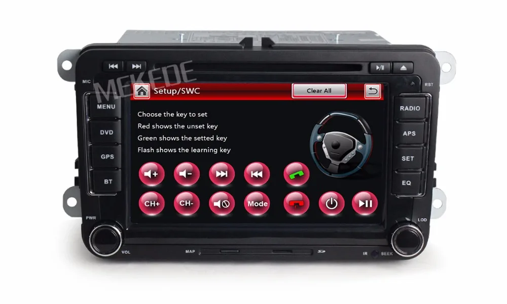 Cheap Free shipping 7" Car DVD multimedia player radio audio For VW POLO GTI GOLF 5 6 MK5 MK6 JETTA PASSAT B6 Touran Sharan GPS Navi 37
