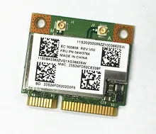 Ssea sem fio cartão para broadcom bcm943228hmb wifi bluetooth4.0 metade mini pci-e banda dupla para ibm e130 e135 e330 e335 fru 04w3764