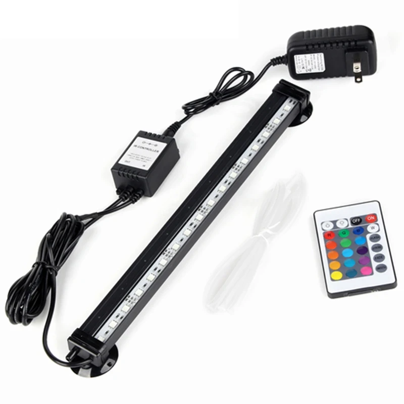 

32CM 5050 RGB LED Aquarium Fish Tank Light Submersible Light Air Bubble Lamp Making Oxygen for Fish Aquarium Lighting MA-2YU