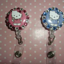 Рисунок «Hello Kitty» удостоверение личности reel розовый и ясно 10 шт./лот