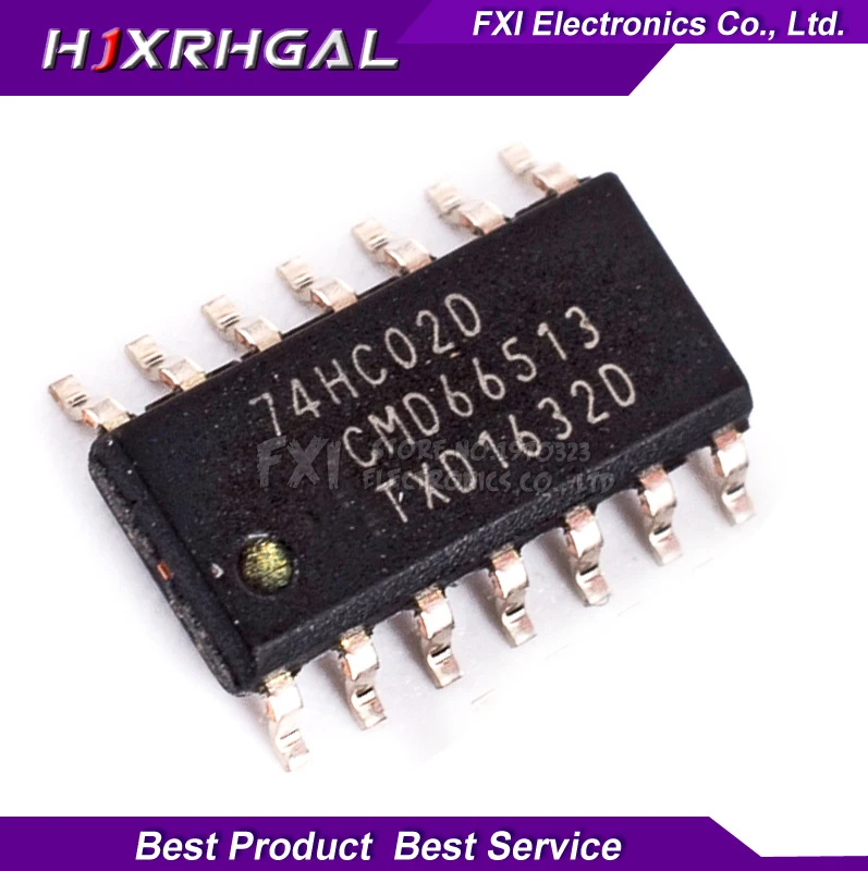 10PCS 74HC02D 74HC02 SOP14 SOP SN74HC02DR SN72HC02 SMD new original-in ...