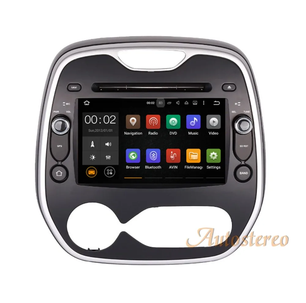 

8" Inch pure Android 8 7.1 Car CD DVD player GPS navigation For Renault Captur CLIO 2011-2016 multimedia tape recorder headunit
