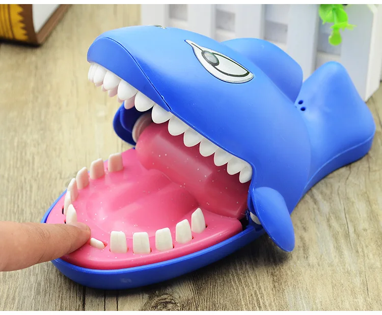 Новая креативная игрушка с сюрпризом Забавный розыгрыш Акула кусающий палец Семейная Игра игрушки новинка кляп игрушки для вечерние подарки