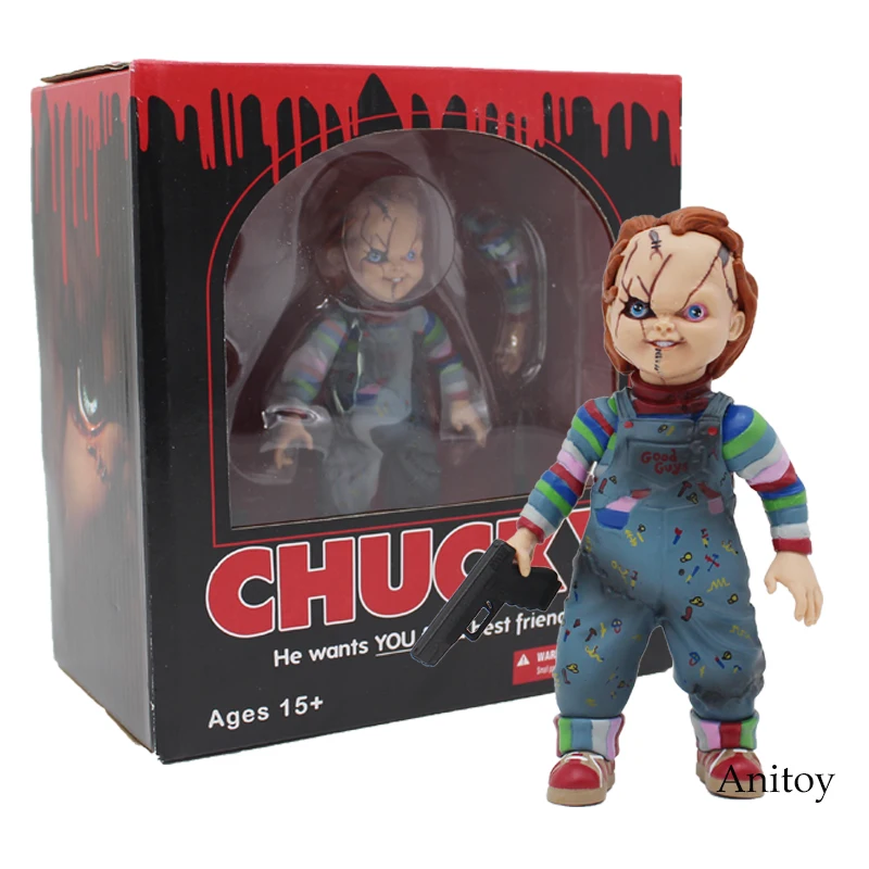 Child's Play Bride of Chucky 1/10 Scale Horror Doll Chucky