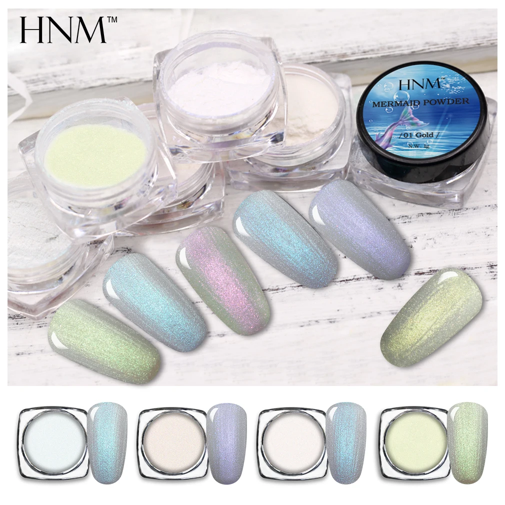 HNM 1g Holographic Powder Dust Dipping Powder Nails