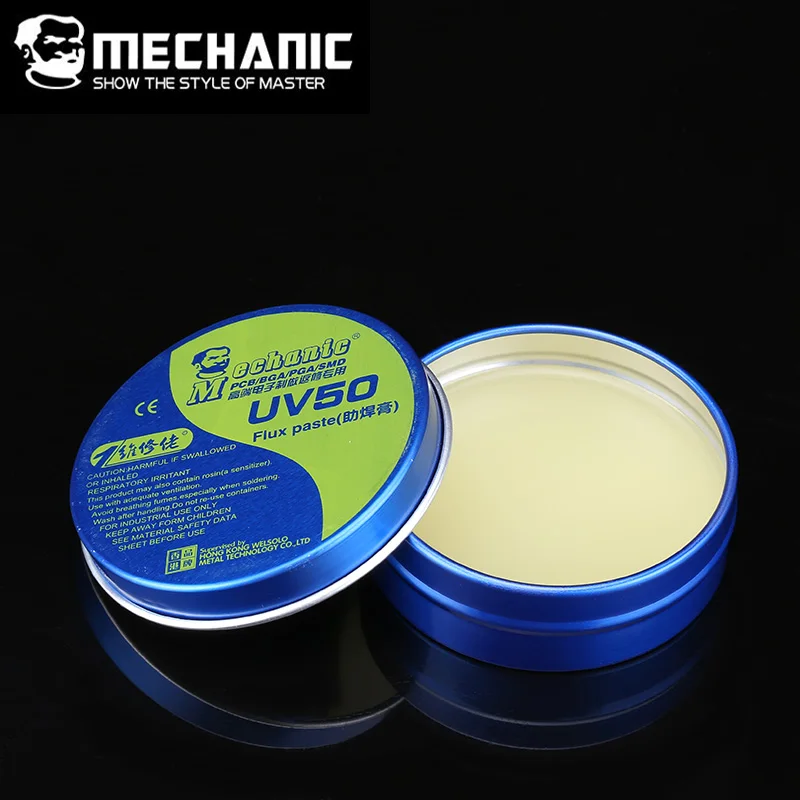 Механик MCN-UV80 без очистки флюс паяльной пасты канифоль припой флюс Электрический паяльник сварочные флюсы для PCB/BGA/PGA/SMD - Цвет: MCN-UV50