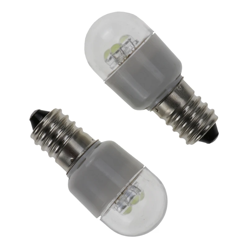 

1 piezas Universal 0,5 W 230 V bombilla de luz LED para el hogar máquina de coser empujar en