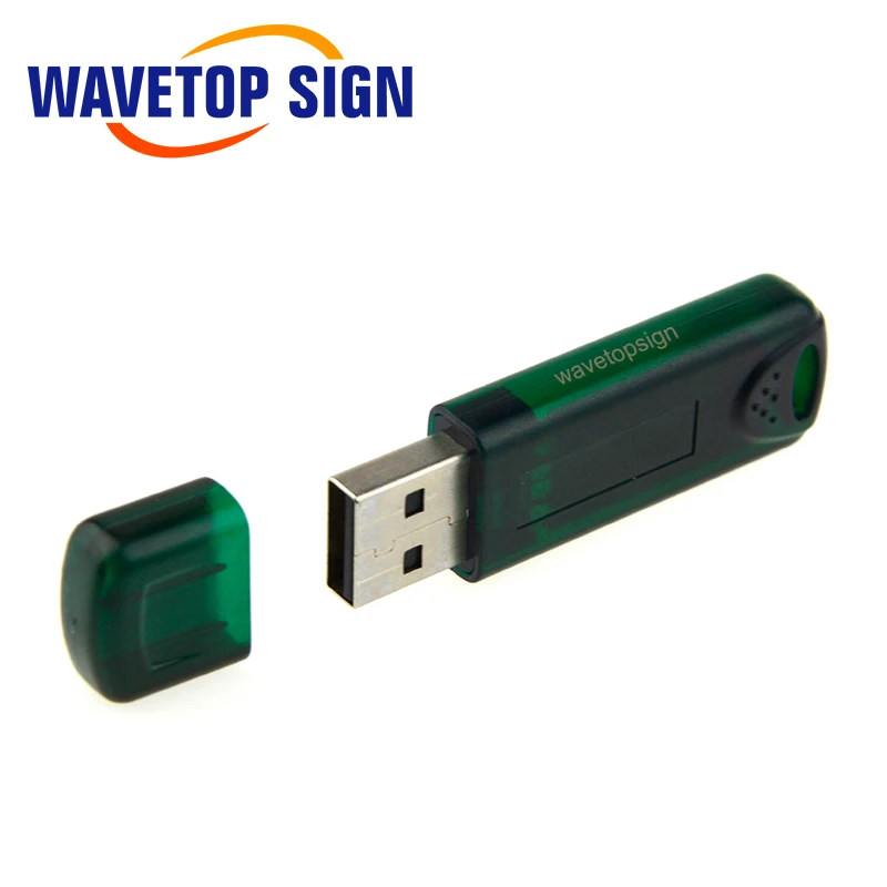 WaveTopSign Leetro зеленый USB ключ лазерная резка 5 3 для Co2 лазерной гравировки система