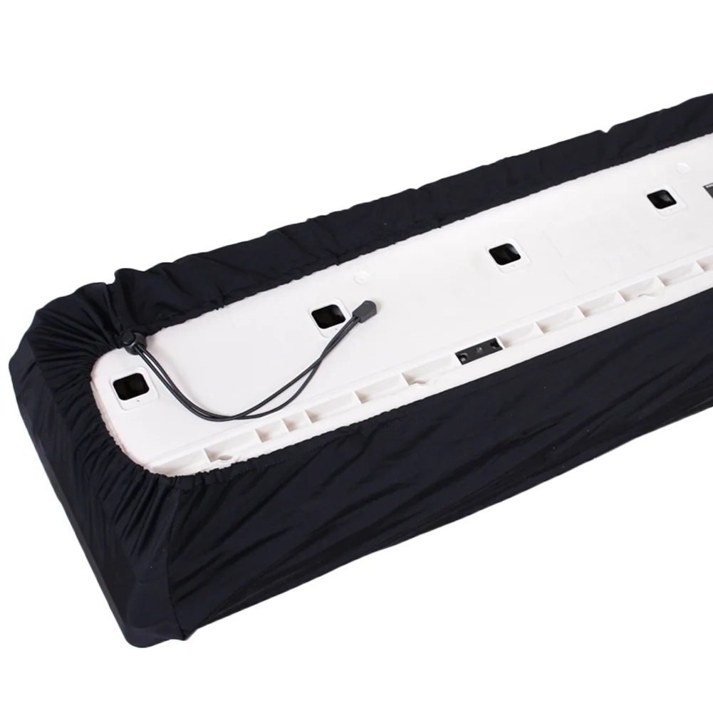 Electric Digital Piano Keyboard Cover Dustproof Elastic Adjustable For 61 73 76 88 Key P7Ding